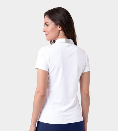 LADIES LEGACY POLO - BLANC