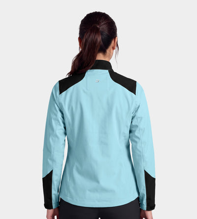 LADIES THERMA RAIN JACKET - MINZGRÜN