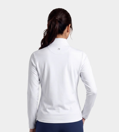 LADIES ULTRA BLEND MIDLAYER - BLANC