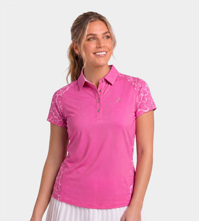 LADIES APEX POLO - ROSA
