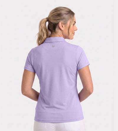 LADIES CLUBHOUSE POLO - LAVENDAR