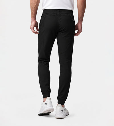 LUXE GOLF JOGGERS - BLACK