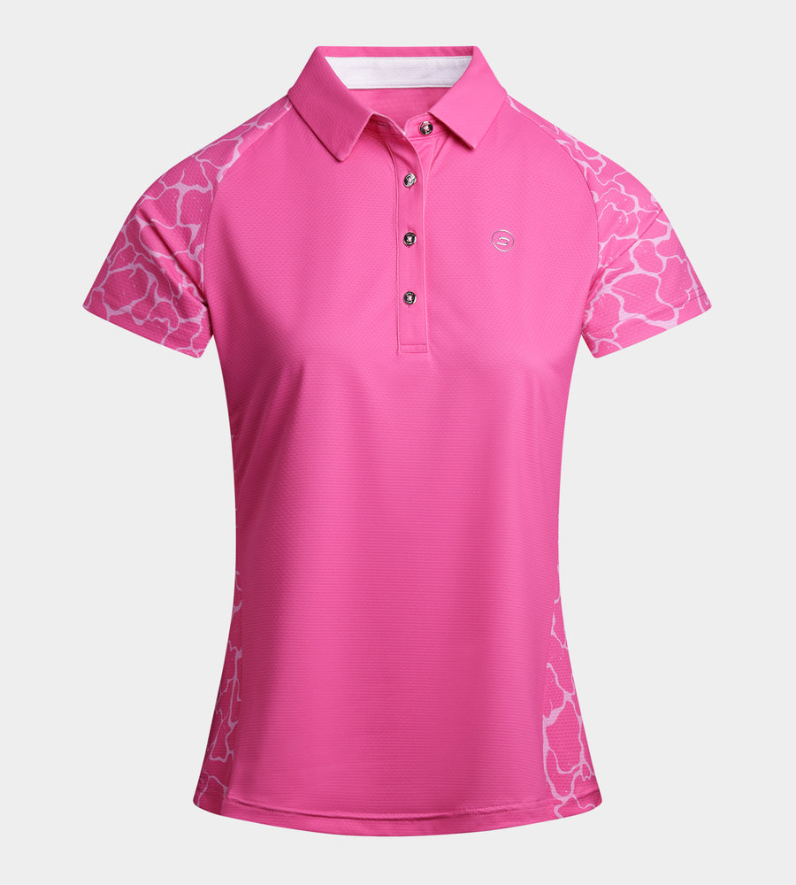 LADIES APEX POLO - PINK