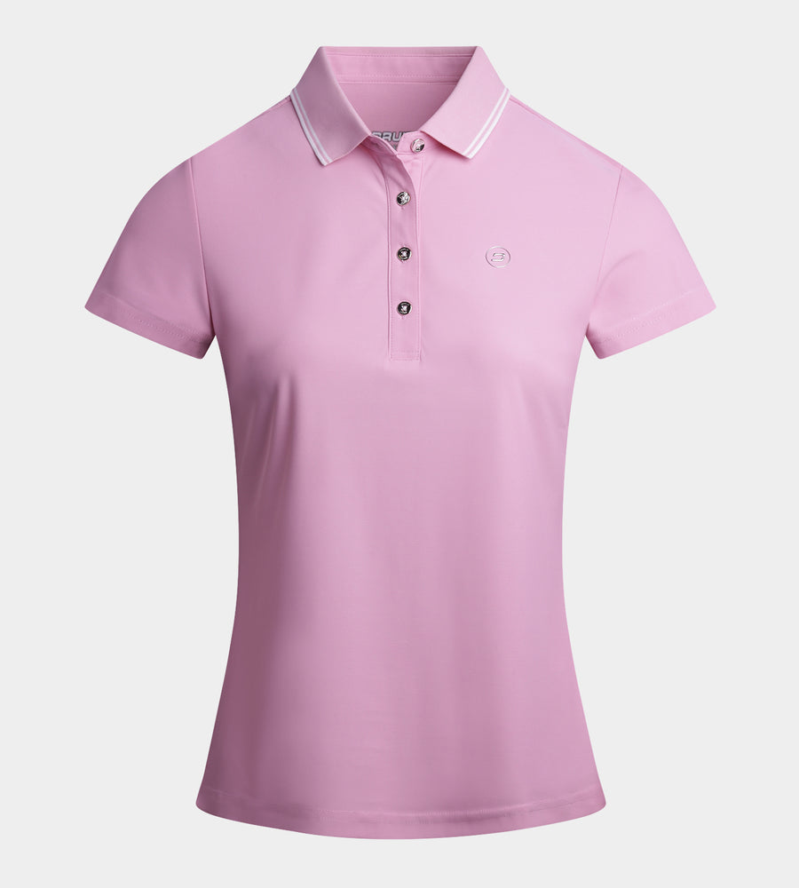 LADIES CLASSIC FIT POLO - PINK