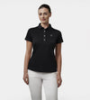 LADIES ELITE POLO - BLACK
