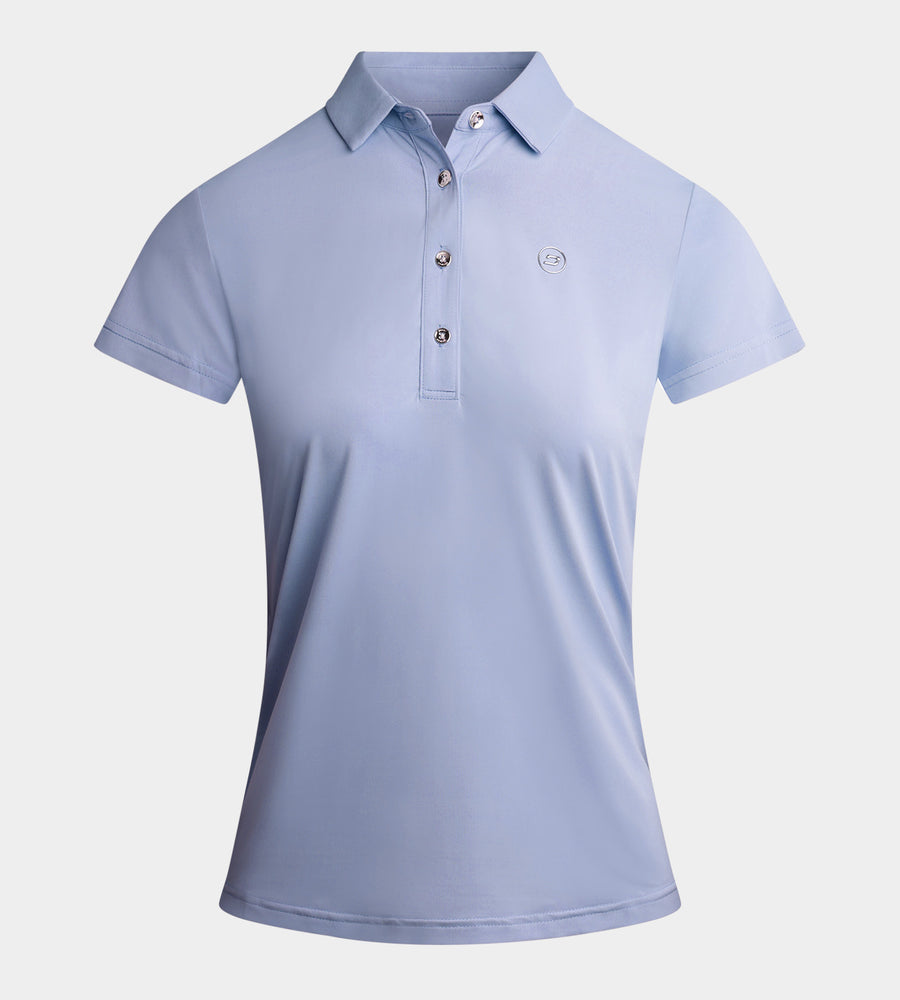 LADIES ELITE POLO - BLU