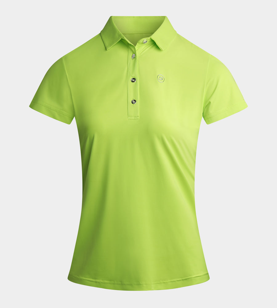 LADIES ELITE POLO - LIME