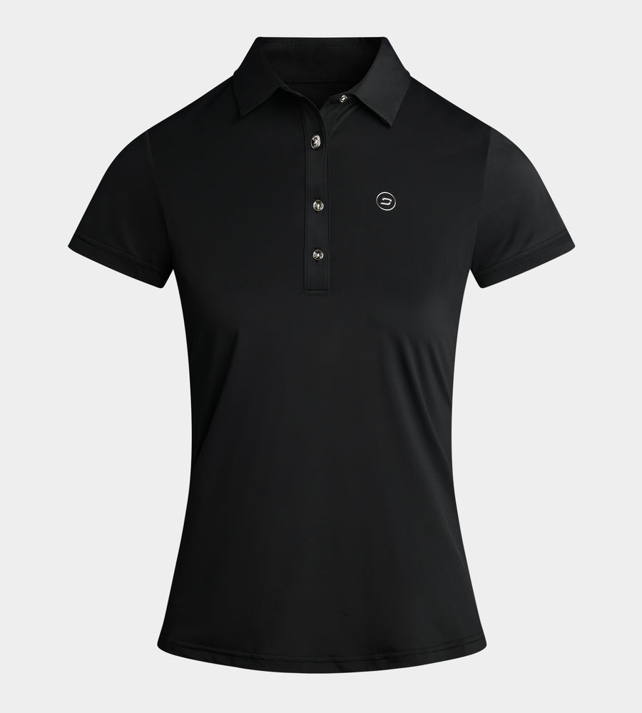 LADIES ELITE POLO - NERO