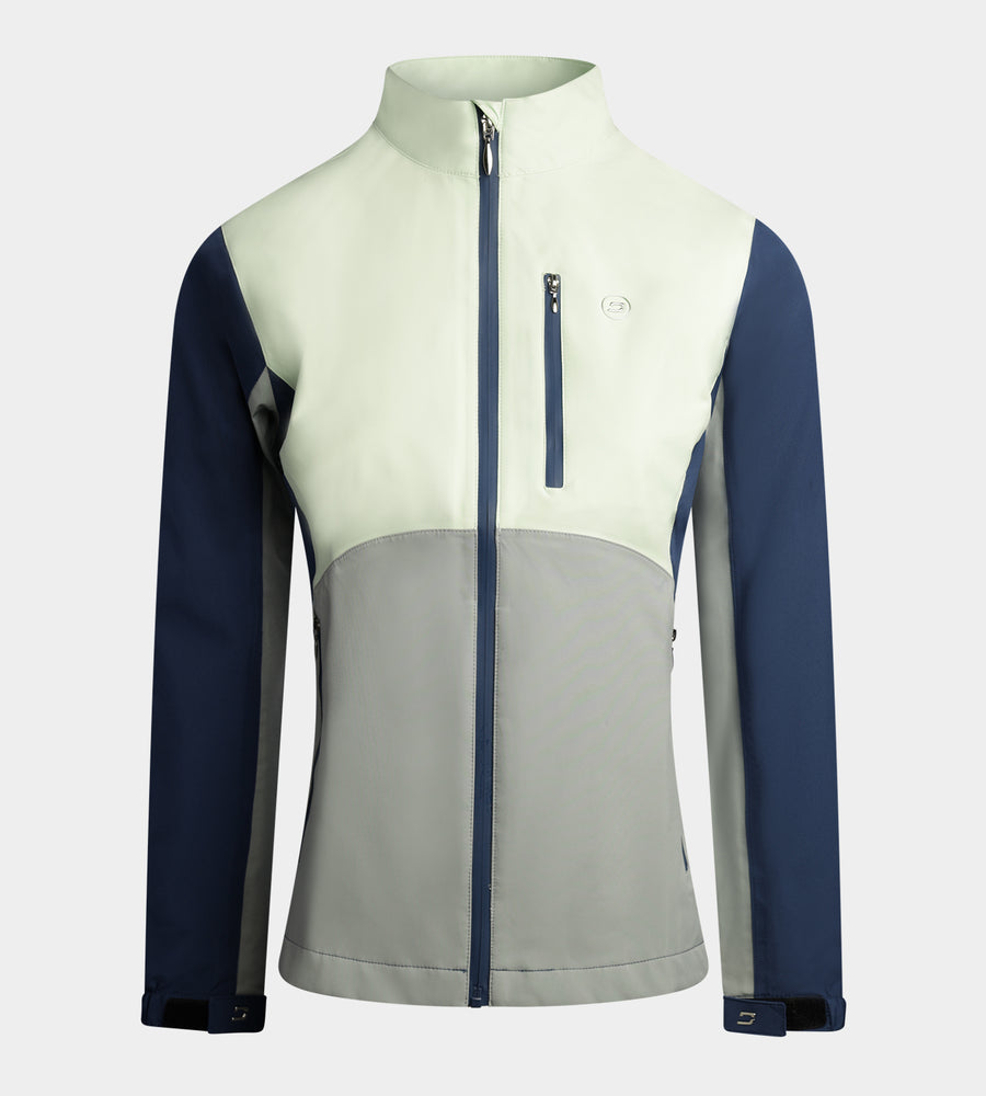 LADIES STORME RAIN JACKET - MINTGROENGROEN