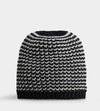 LADIES TOKEN BEANIE - NAVY