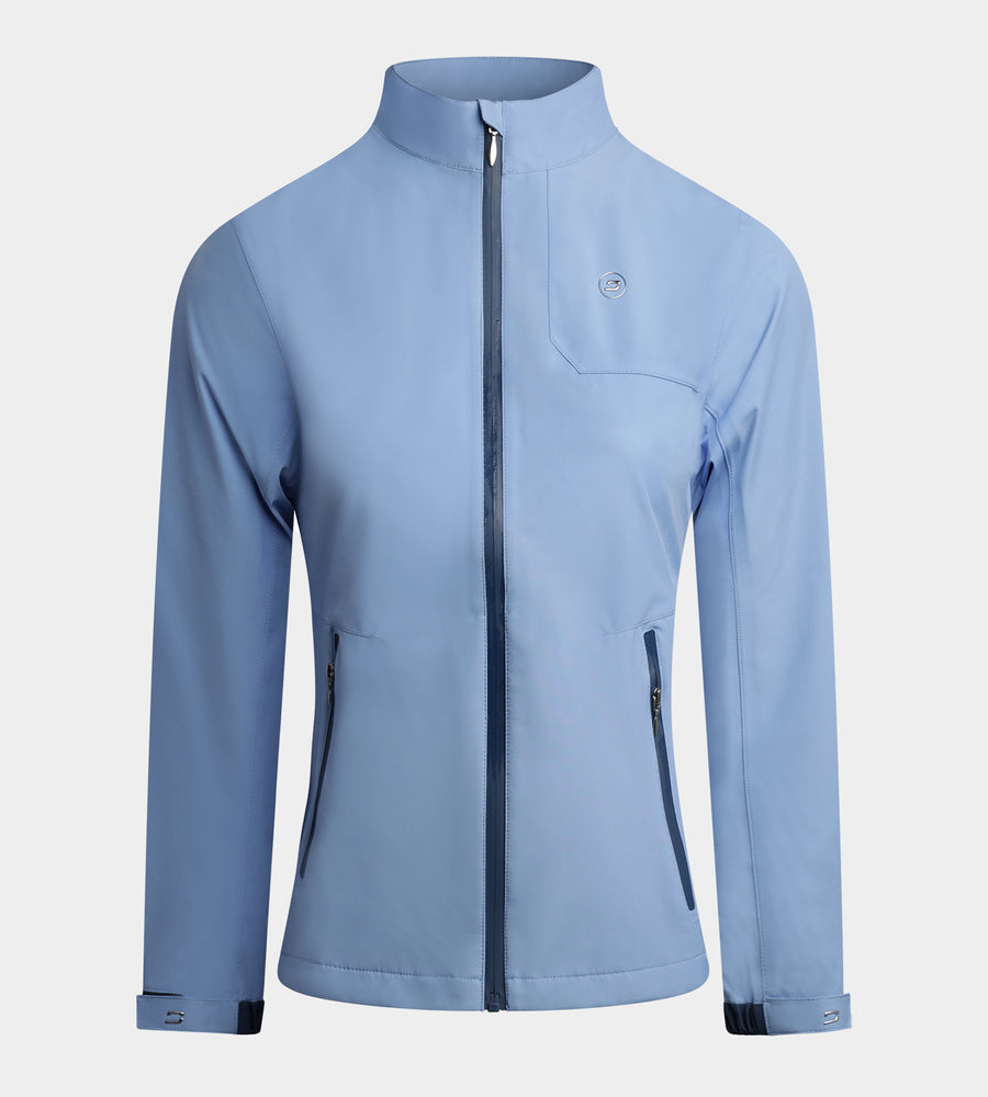 LADIES VENUS RAIN JACKET - BLAUW