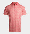 LEAVES POLO - CORAL