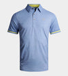MODERN ABSTRACT POLO - BLUE