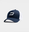 PLAYERS D CAP - NAVY / WHITE