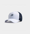KIDS PLAYERS D CAP - WHITE/NAVY