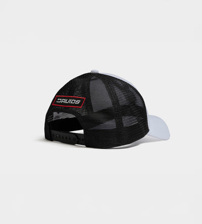 PLAYERS D BADGE CAP - BLANC / NOIR