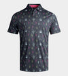 NEON DESERT POLO - BLACK