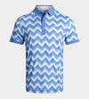 PRINT-TEK POLO - BLAU