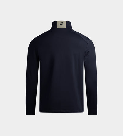 KIDS RIBBED PINE MIDLAYER - NOIR
