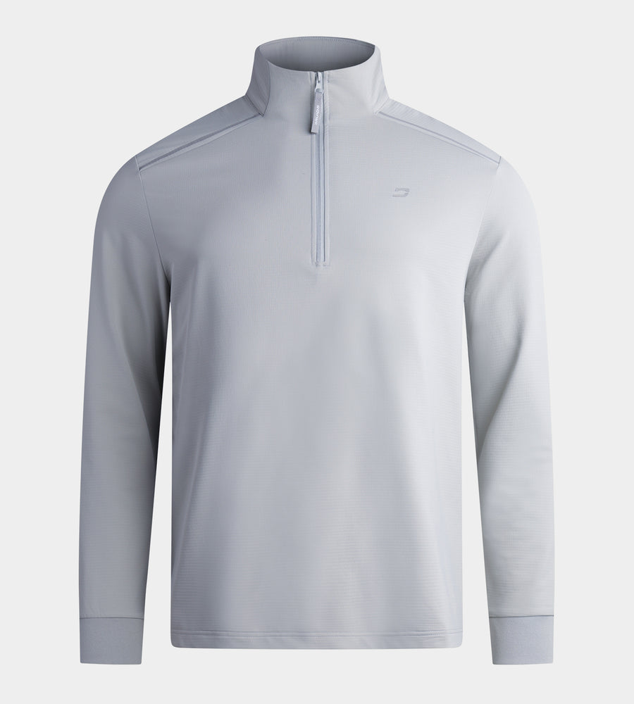 RIBBED PINE MIDLAYER - GREY