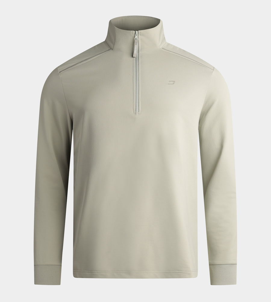 RIBBED PINE MIDLAYER - GRIGIO