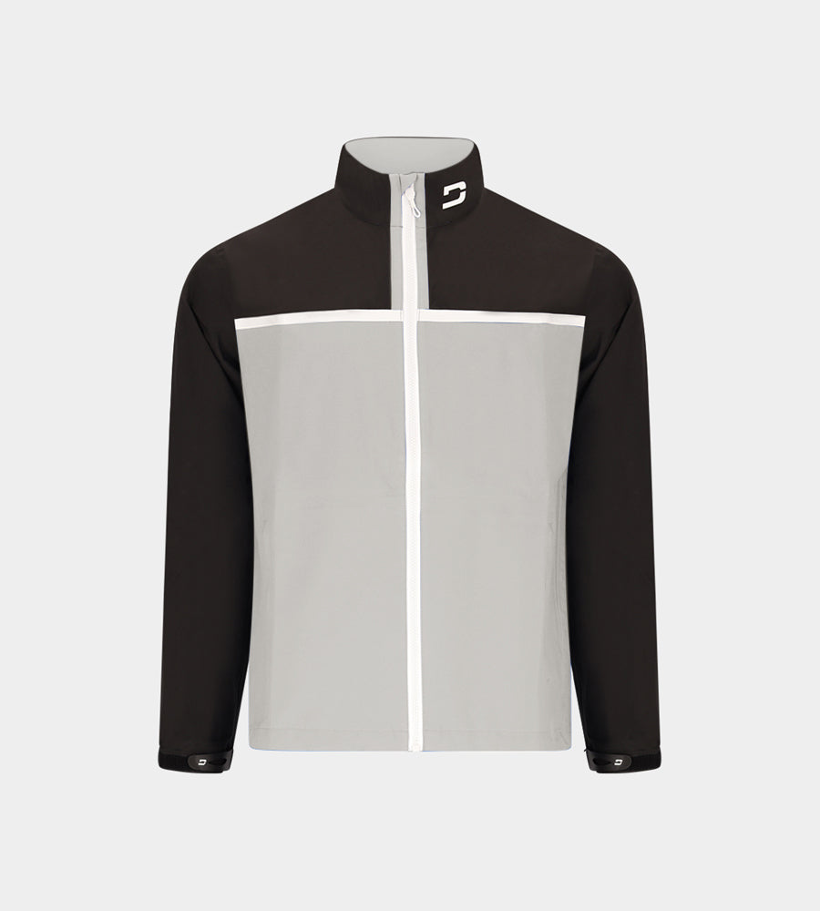 KIDS RUMBLE RAIN JACKET - GRAU