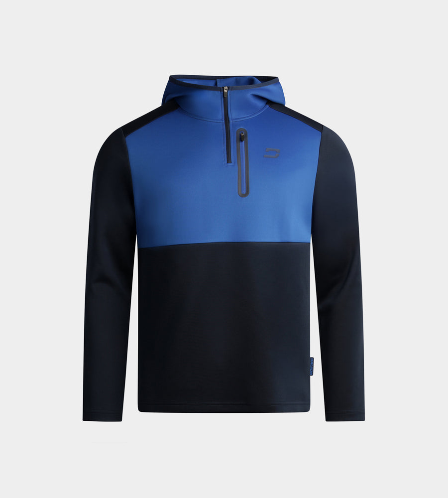 KIDS SCRAMBLE HOODIE -BLAU