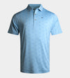 SIX GRID POLO - BLUE