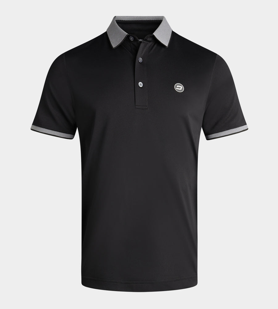 SOLITAIRE POLO - BLACK
