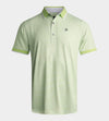STRIPE POLO - CITRON VERT