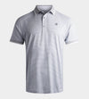 STRIPE POLO - WHITE