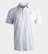 STRIPE POLO - WHITE