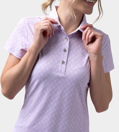 LADIES PARTINI POLO - LAVANDA
