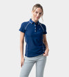LADIES FORM POLO - NAVY