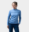 LADIES CROSS COUNTRY MIDLAYER - DENIM