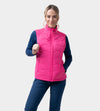 LADIES TECH GILET - BRIGHT PINK