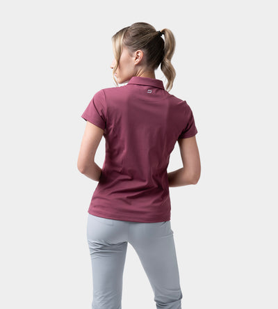 LADIES HEART ZIP POLO - GELSO