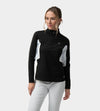 LADIES BREEZY MIDLAYER - BLACK