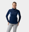 LADIES BREEZY MIDLAYER - NAVY