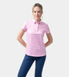 LADIES SPRING POLO - PINK