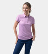 LADIES SPRING POLO - PURPLE