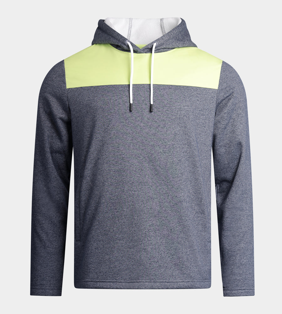 TRENDY HOODIE - LIME/WHITE