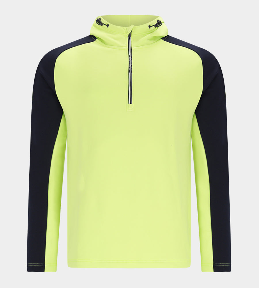 TWO TONE HOODIE 2.0 - LIME / MARINO