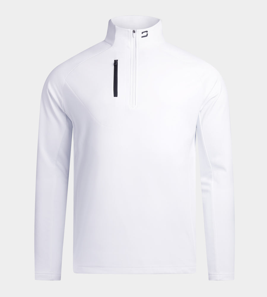 ULTRA BLEND 3.0 1/4 ZIP - WHITE