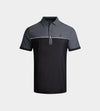 KIDS VENTO POLO - CHARCOAL/ BLACK