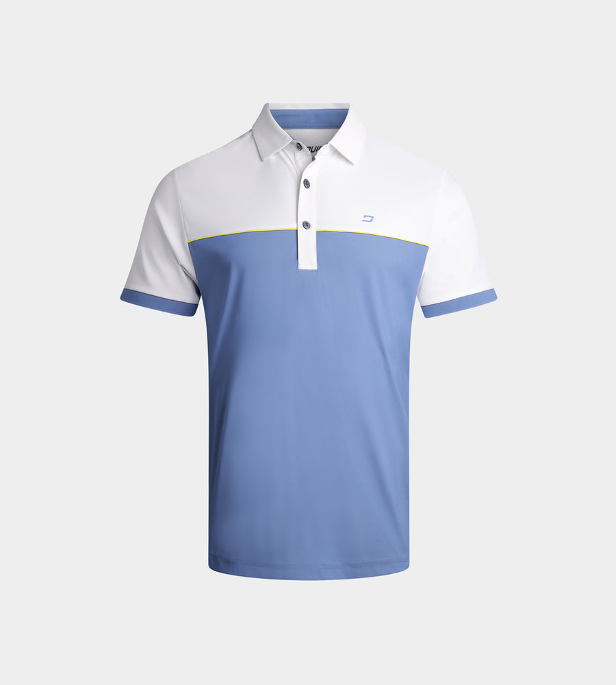 KIDS VENTO POLO - BLANCO / AZUL