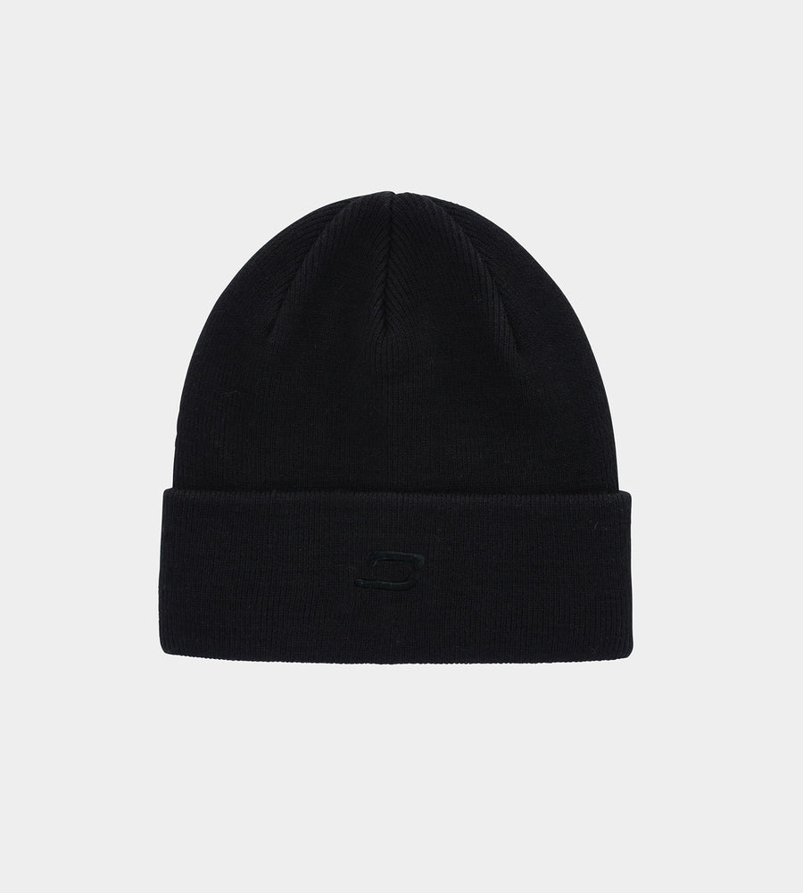 KIDS VINTAGE BEANIE - SCHWARZ