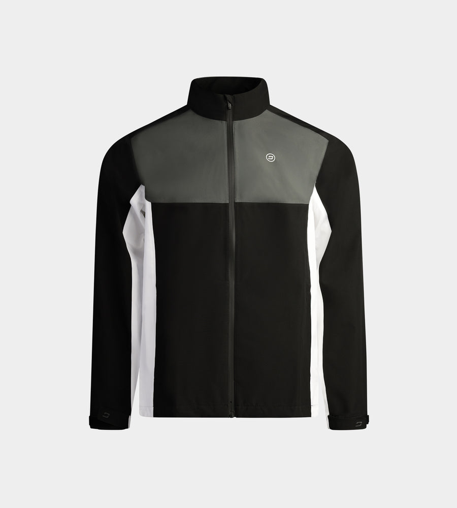 KIDS VORENT RAIN JACKET - HOLZKOHLE