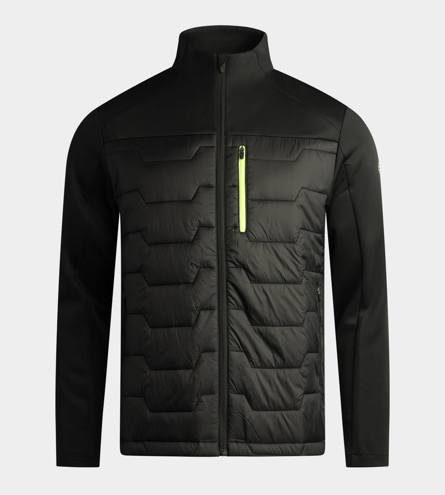 WALTER JACKET - BLACK/LIME