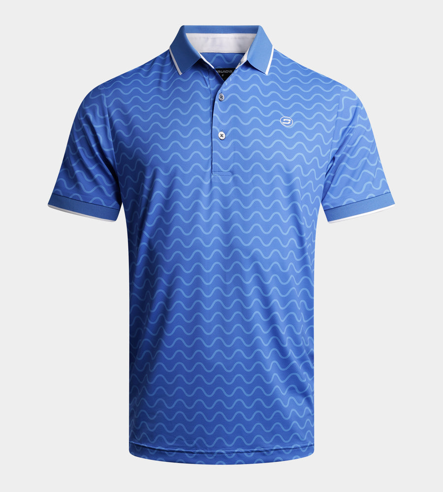 WAVEFORM POLO - BLAUW